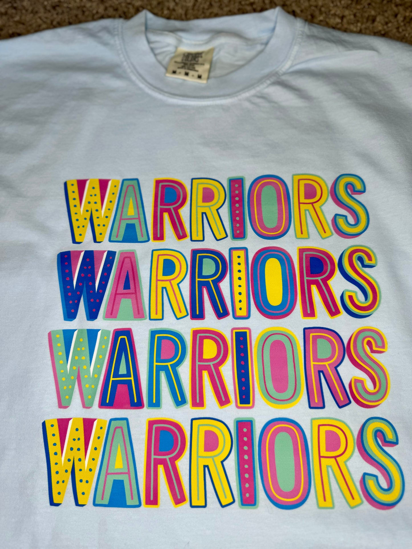 Colorful Marquee Letters TSHIRT